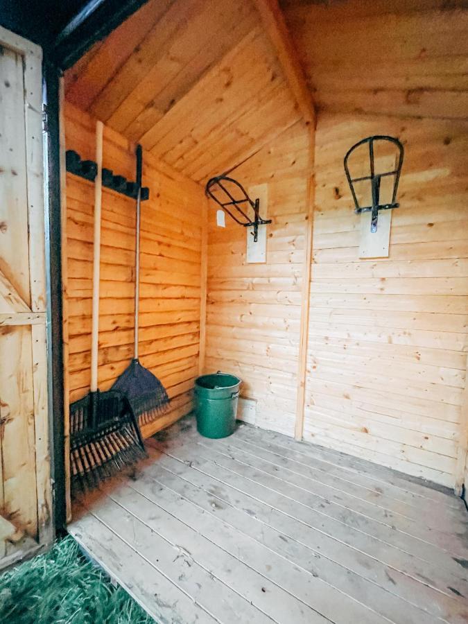 Wunderschoenes Chalet Mit Gaestehaus In Der Natur Mit Fass-Sauna Sangerhausen Exterior photo